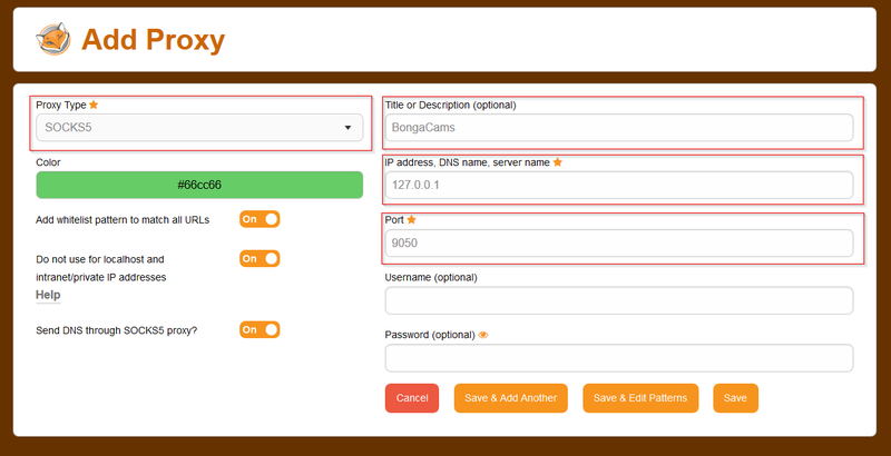 Файл:FoxyProxy Add Proxy.png